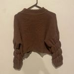 Shop Stevie Chocolate Brown Cowl Sweater Photo 7