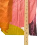 Ann Taylor  Abstract Print Satin Shift Dress Size 4P Maximalist Statement Artsy‎ Photo 7