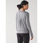 Lululemon Rush Hour Long Sleeve shirt 12 Running Luon Spray Jacquard White Black Photo 1