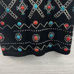 Victoria Jones Vintage Beaded Mock Neck Tunic Sweater Size M Photo 4