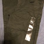 American Eagle  Black/Dark green Jeggings Photo 0