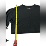 Victoria Sport Long Sleeve Shirt – Black with Silver Sparkle Logo on Sleeves Photo 5