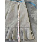 Worthington  Grey Pleated Hem Pencil Classic Fit Skirt Type 10 Business‎ Workshop Photo 5