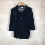 Charter Club  Back Velvet Button-Down Shirt NEW XL Photo 6