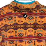Southern Marsh Fleece Dorado Pullover Size Medium Orange Aztec 1/4 Zip Southwest Photo 4