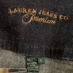 Ralph Lauren Jean Co. Blue Denim Jean Jacket Womens Size Large Dark Wash Photo 1