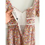 For Love & Lemons  | NWT | Margaret Midi Dress | Floral Cottagecore | Sz S Photo 10
