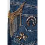 Free People Horsing Around Brooch in Gold Rhinestone Yellowstone Western Horse Photo 2