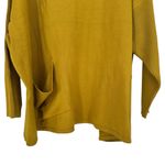 MarlaWynne Mustard Yellow Oversized Sweater size 2X Turtleneck NWT Pocket Photo 6