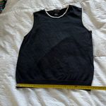 City Silk Knitwear Black Sweater vest size medium Photo 2