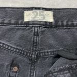 Free People NEW!!  FP Lasso 25 Straight High Waist Jeans Black Cowgirl Distressed Photo 6