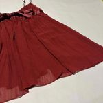 Victoria's Secret Victoria’s Secret Red Babydoll Slip Lingerie Lace Sheer Mesh Satin Bow L Large Photo 10