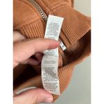 Aerie NWT Teddy Sherpa Full Zip Hoodie Orange Size XS Photo 3