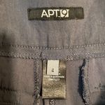 Apt. 9 women's size 4 pull-on gray cropped stretchy dressy or casual pants Photo 5
