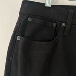 Madewell Women's Slim Straight Leg Stretch Black Jeans Size 32 Tall (14) New Photo 4