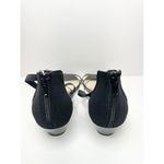 Life Stride  Sandals Size 11 Black Yolanda Strappy Open Toe Cushioned Wedges Photo 3