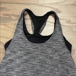Lululemon Grey Twist Back Tank With Built In Sports Bra - Size 4 Photo 2