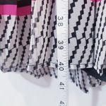 Halogen Printed Multicolor Pleated Fit & Flare Dress Sleeveless Photo 6