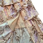 House of Harlow 1960 Linen Blend Floral Midi Dress Size Small Photo 10