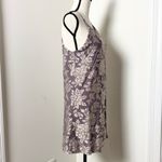 Lazy sundays  Anthro Fairy Floral Texture Boho Mini Sleeveless Halter Dress Sz M Photo 6