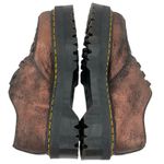 Dr. Martens Ashley Leather Platform Creeper Loafer Shoes Copper Bronze Metallic Photo 6