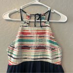 Roxy ⭐️ Damien all washed out sleeveless embroidered maxi dress size small Photo 3