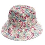 Jenni NEW  Reversible Floral Terry Cloth Hat, One Size New w/Tag Photo 1