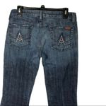 7 For All Mankind A Pocket Blue Jeans Size 29 Photo 5