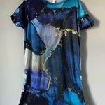 Pixie Lady women’s short sleeve geode dress size xl new with tags NWT Photo 0