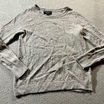Banana Republic  x Flipucci Grey Crewneck Merino Wool Sweater Size Medium GUC Photo 0
