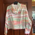 Adidas  pastel marbled Cropped Hoodie XL Photo 6