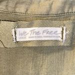 We The Free  Olive Button-Up Shirt Photo 6