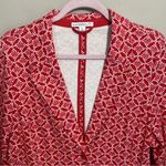 Isaac Mizrahi  Live Cotton Blazer Button front Size large Photo 7