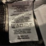 Loft  Scalloped Henley Striped Sweater‎ Women's Small Gray Preppy Classic Career Photo 6