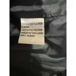 Talbots Women Dress Black 14P Petite A Line Sleeveless Irish Linen Sheath Resort Photo 2