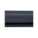 Warby Parker  Clam Shell Eyeglass Case Blue Inside says Nice to See You Photo 1
