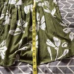 Sonoma  Olive Floral Midi Dress Size PM Photo 9