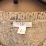 BP  Wool Blend Animal Print Leopard Cheetah Sweater Tan‎ Small Photo 3