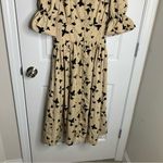 Jessa Kae butterfly kisses puff sleeves midi dress XS wedding guest‎ tuckernuck Yellow Photo 10