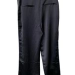 Jason Wu Black Wide Leg Rhinestone Atlas Pants Size 8 Pockets Women's High Rise Photo 4