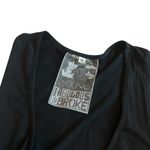 Young Fabulous and Broke YFB Tie Dye Sleeveless Dress Black Stretch Size Medium Photo 3