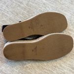 Rag and Bone ‎ Calla Espadrille Wedge Sandal Black Suede 38 US 8 Round Buckle Shoes Photo 8