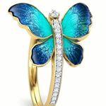 Gorgeous Butterfly Statement Ring Size 8 Photo 0