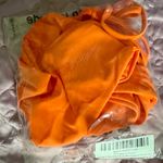 Pretty Little Thing  NWT Orange O Ring Waist Strap Brazilian Bikini Bottom Sz 12   Photo 3