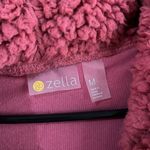 Zella women’s pink Sherpa hoodie size M Photo 5