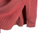 Anthropologie Margarita Pink Button Mock Neck Long Sleeve Tunic Sweater Size M Photo 6