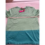 Lilly Pulitzer NWT  Rica Cashmere Sweater in Resort Aqua Sea Crystals Color Block Photo 7