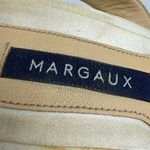 Margaux Uptown White Rhinestone Buckle Ankle Strap Bridal Heels Sandals Size 7.5 Photo 5