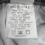 McGuire Denim McGuire Ambrosio Embroidered Boho Mid-Rise Cropped Bootcut Raw Hem Jeans Size 27 Photo 7