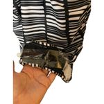 New Noon Swim ebony ivory siesta sands ruched bandeau one piece Sz 18 Blue Photo 9